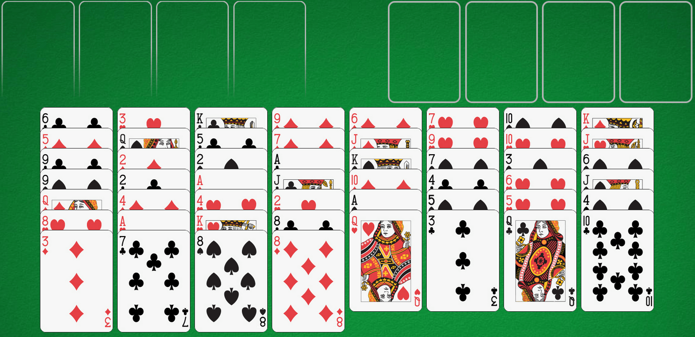 Pasjans Freecell Graj Online