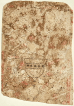 Fragment 1 egipskiej karty do gry z Kairu (Egipt) z początku XIII wieku; obecnie w kolekcji Keir Muzeum Sztuki w Dallas. © 2021 Dallas Museum of Art.